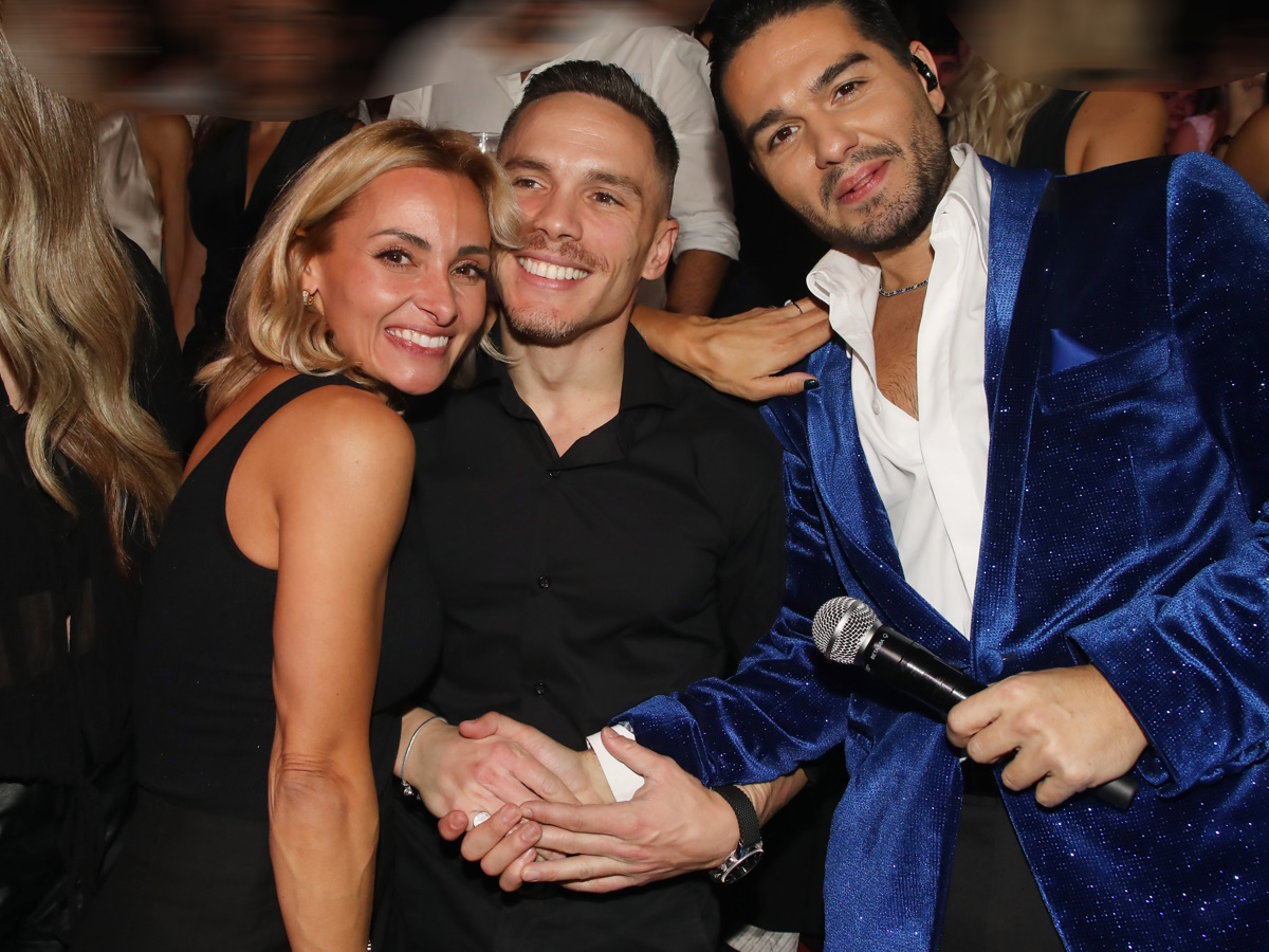 Λευτέρης Πετρούνιας: Γενέθλια με τη Βασιλική Μιλλούση στον κουμπάρο τους, Χρήστο Μάστορα – Φωτογραφίες