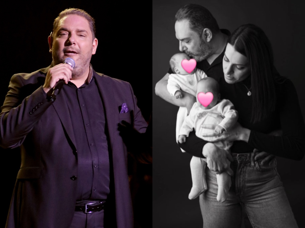 Στέλιος Διονυσίου: «Φέτος οι γιορτές είναι ιδιαίτερες γιατί τα δίδυμα μεγαλώσανε και επικοινωνούμε πιο εύκολα»