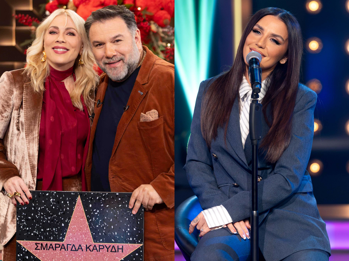 Σμαράγδα Καρύδη και Ιουλία Καλλιμάνη απόψε στον Γρηγόρη Αρναούτογλου και στο The 2Night Show