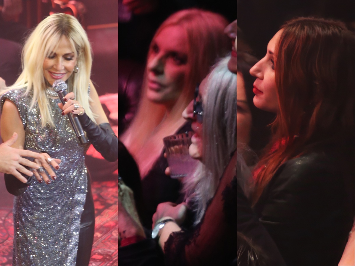 Άννα Βίσση: Νίκος Καρβέλας με πρώην και νυν στο νυχτερινό κέντρο όπου εμφανίζεται – Αποκλειστικές φωτογραφίες