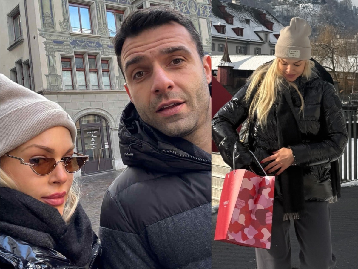 Βίκυ Κάβουρα – Γιώργος Τζαβέλας: Ρομαντική απόδραση για δύο στην Ελβετία – Φωτογραφίες