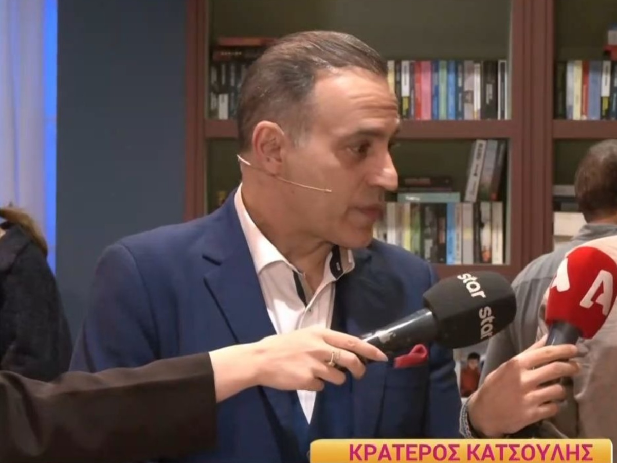 Κρατερός Κατσούλης για Κατερίνα Καραβάτου: «Μαθαίνω από εσάς για την εκπομπή, δεν έχουμε μιλήσει»