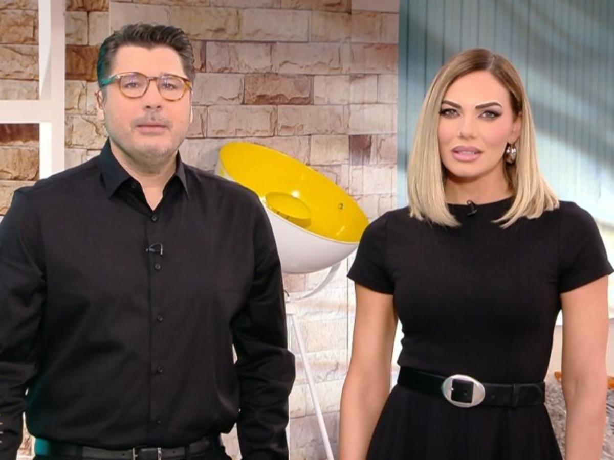 Λάμπρος Κωνσταντάρας – Ιωάννα Μαλέσκου: «Μουδιασμένοι» και με μαύρα ρούχα στην έναρξη της εκπομπής τους – «Δε ξέρεις τι θα σου συμβεί»