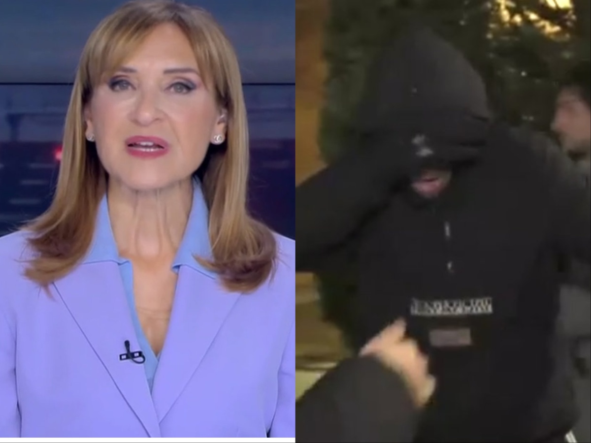 Επίθεση στο συνεργείο του STAR σε ζωντανή σύνδεση έξω από το νοσοκομείο «Παπαγεωργίου»