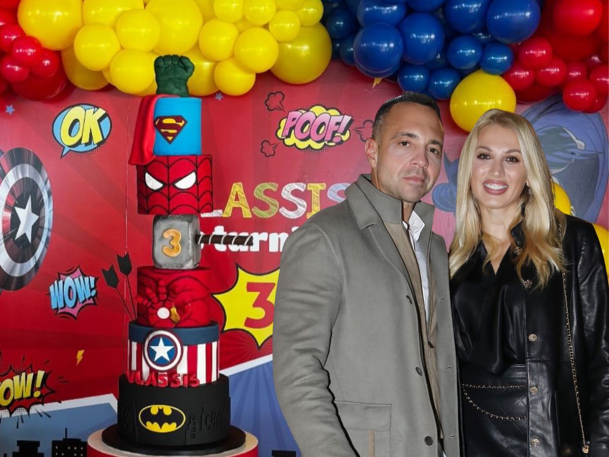 Κωνσταντίνα Σπυροπούλου – Βασίλης Σταθοκωστόπουλος: Ο γιος τους, Βλάσσης έγινε τριών ετών! Φωτογραφίες από το πάρτι γενεθλίων