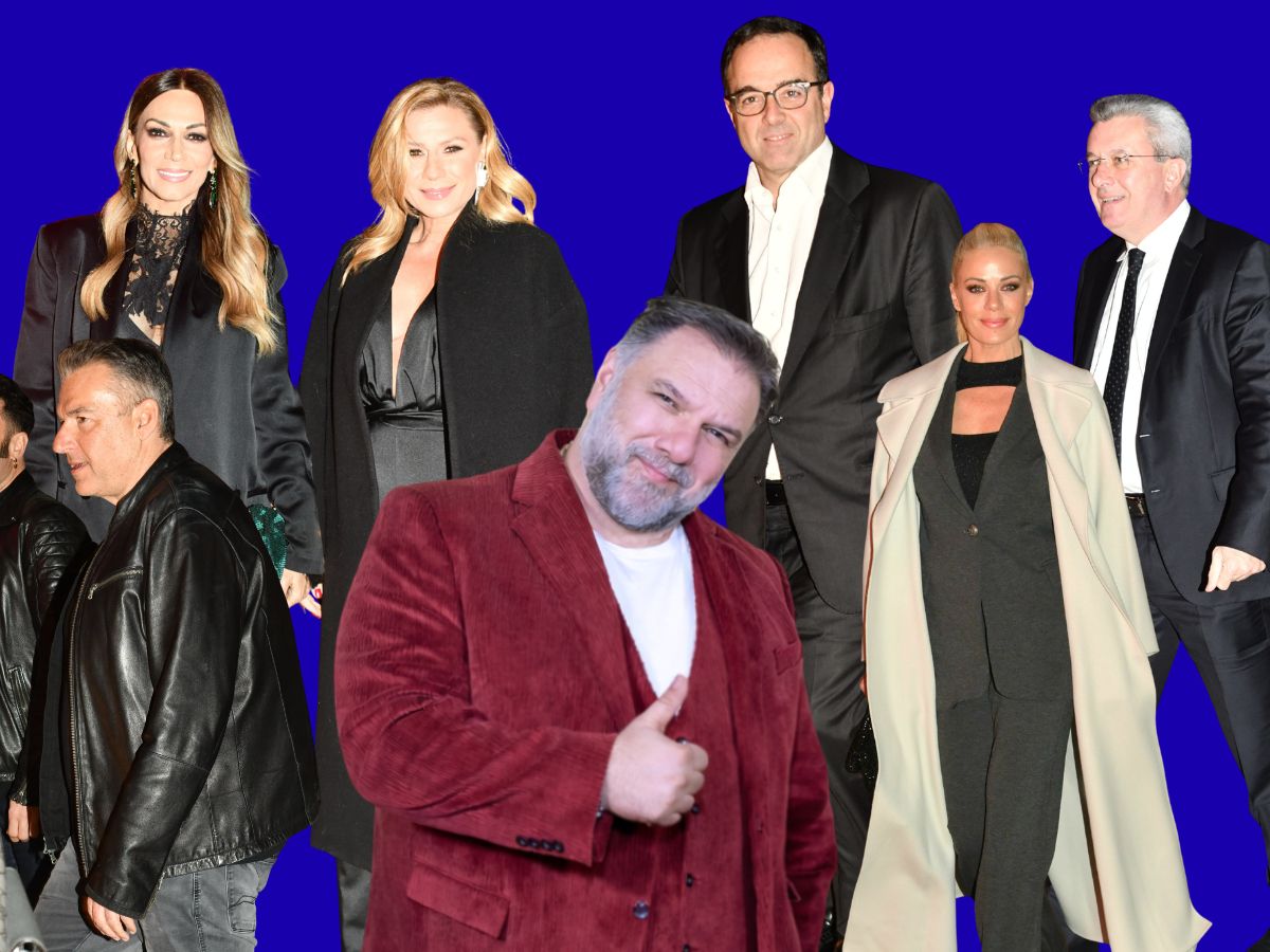 Κοπή πίτας Ομίλου Antenna: Παρουσιαστές, ηθοποιοί και τραγουδιστές στη λαμπερή βραδιά