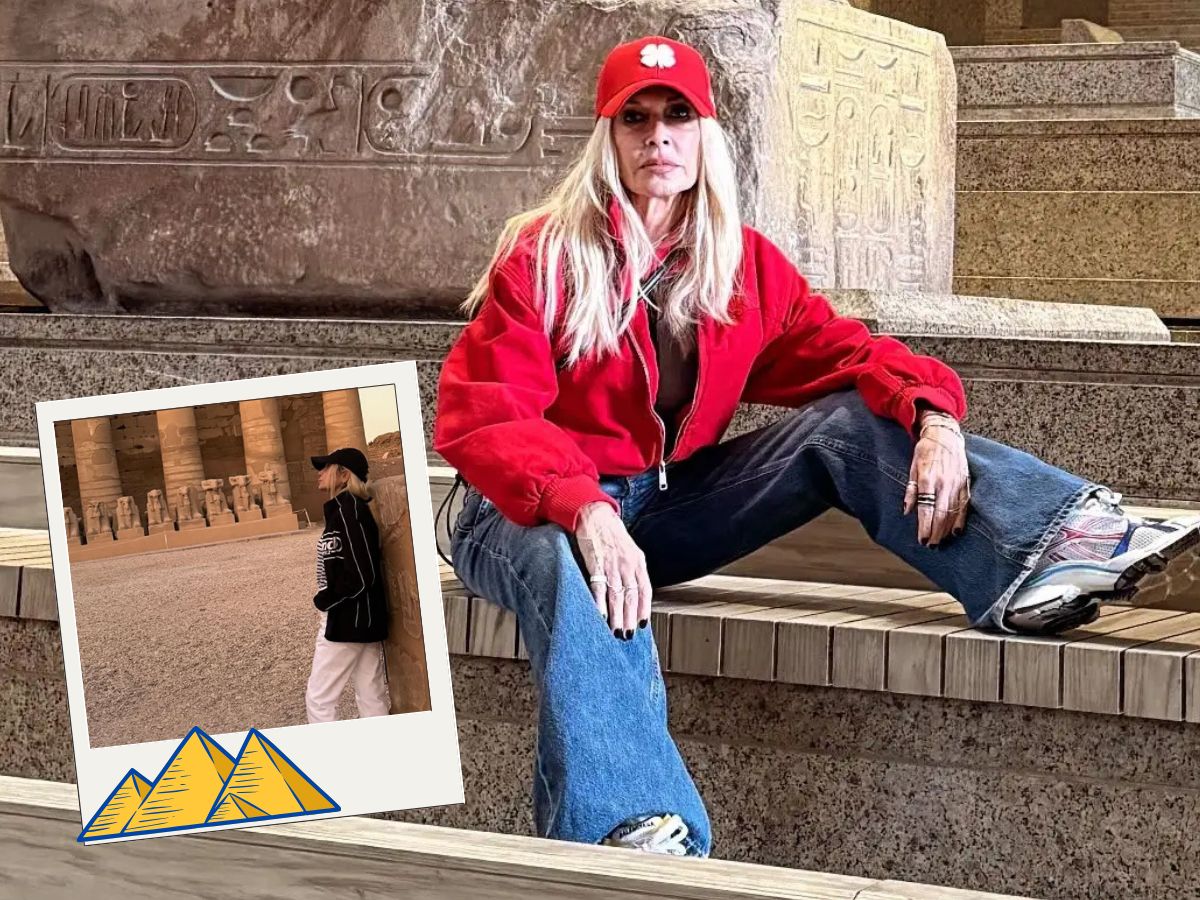 Η Άννα Βίσση για το ταξίδι της στην Αίγυπτο: «Εντυπωσιασμένη από την ομορφιά των ναών»