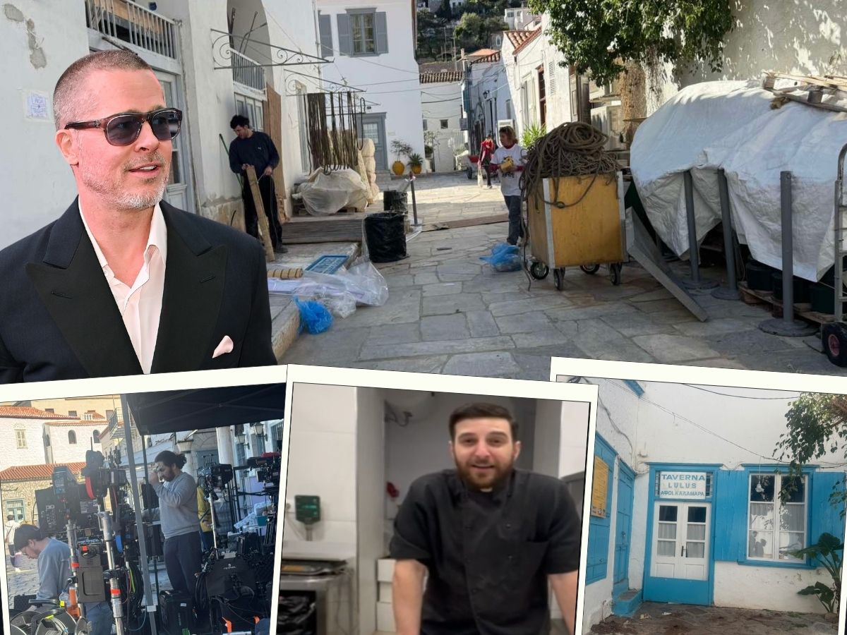 Μπραντ Πιτ – Το TLIFE στην Ύδρα: Οι πυρετώδεις προετοιμασίες και οι αποκαλύψεις των ντόπιων «ηθοποιών»