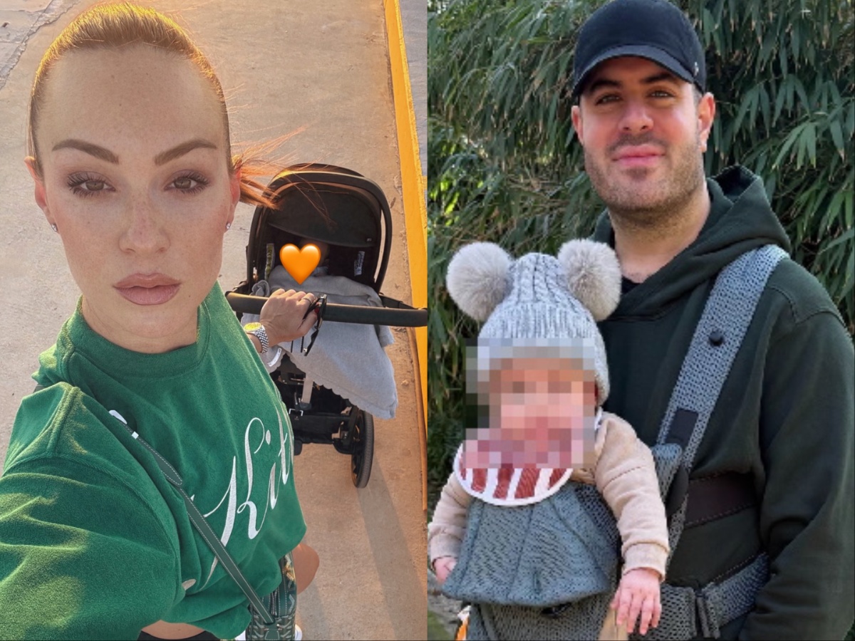 Δώρα Παντέλη: Κυριακάτικη βόλτα με τον σύζυγό της και τον 7 μηνών γιο τους – Φωτογραφίες