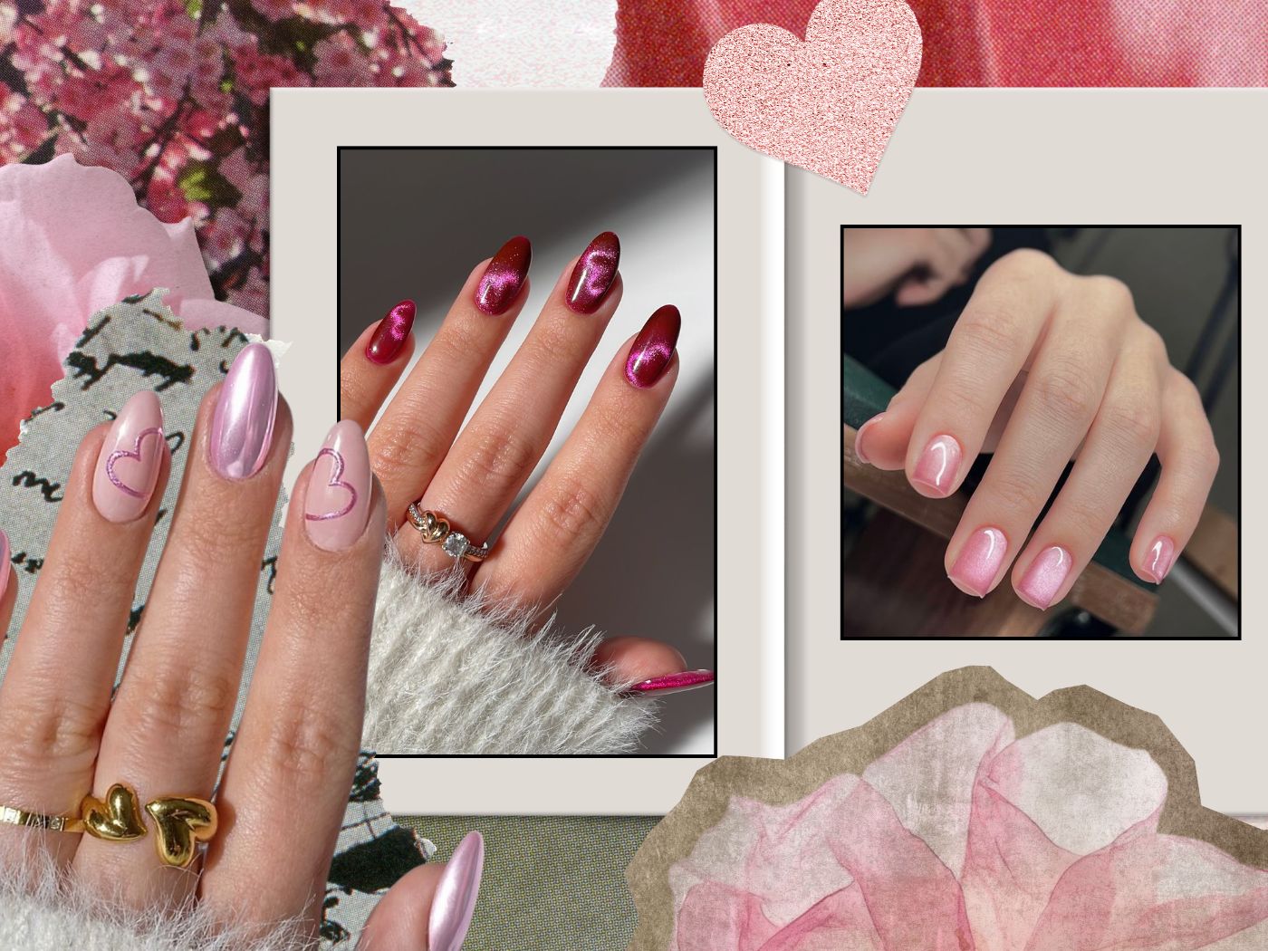 Θέλεις κάτι extra για την ημέρα του Αγίου Βαλεντίνου; Τότε επίλεξε ροζ βερνίκια με λαμπερά φινιρίσματα