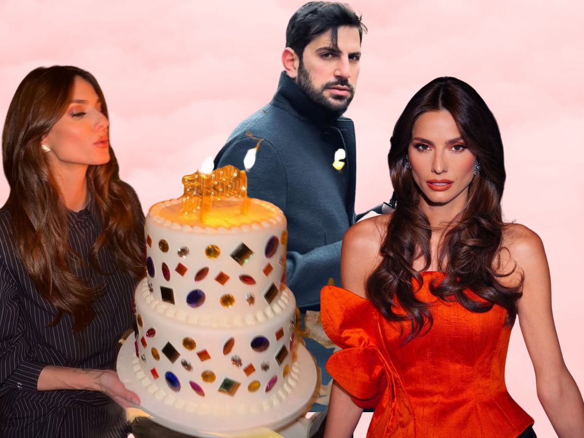 Ηλιάνα Παπαγεωργίου: Το πάρτι γενεθλίων και το φιλί στον σύντροφό της, Γιάννη Καραβασάνη