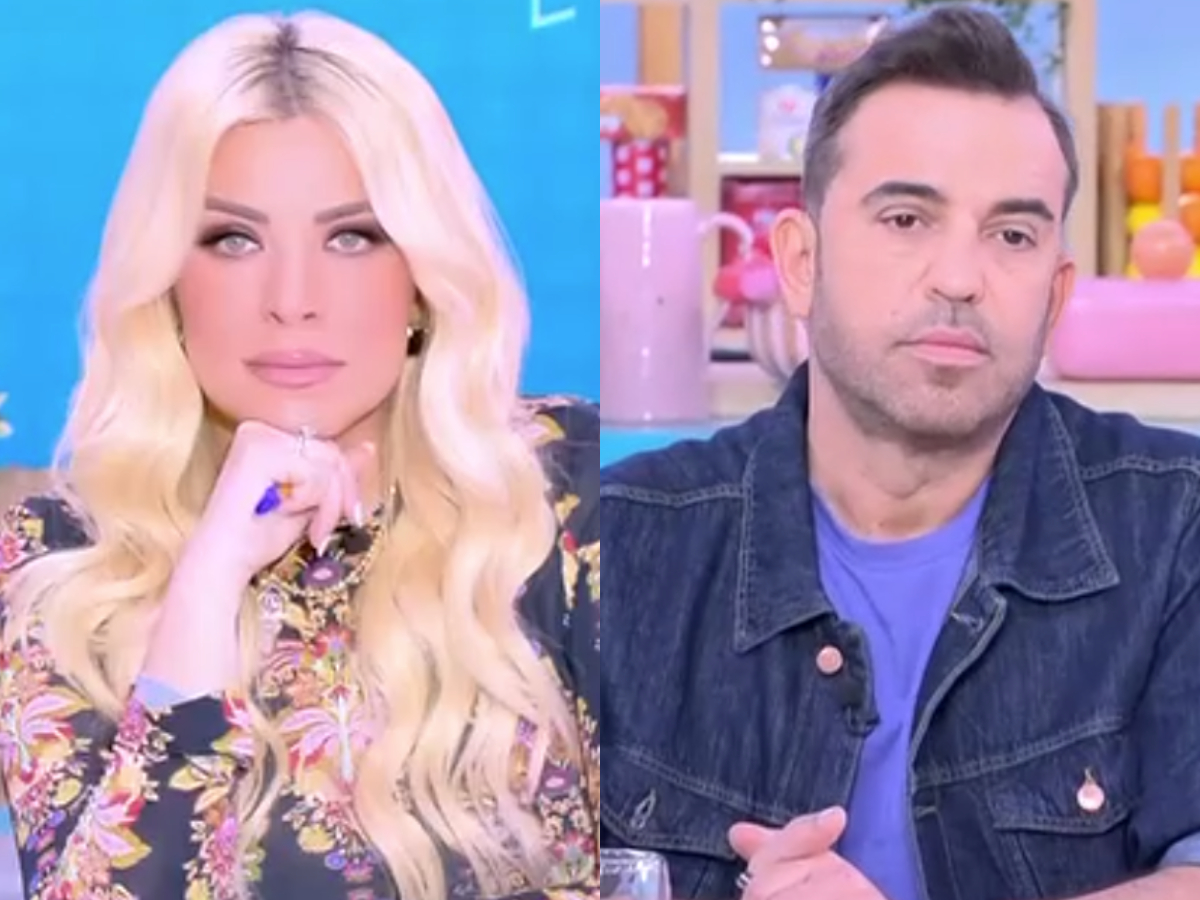 Κατερίνα Καινούργιου σε Στέφανο Κωνσταντινίδη: «Αν δεν σε ενδιαφέρει το θέμα, βγαίνε έξω σε αυτό το μέρος»