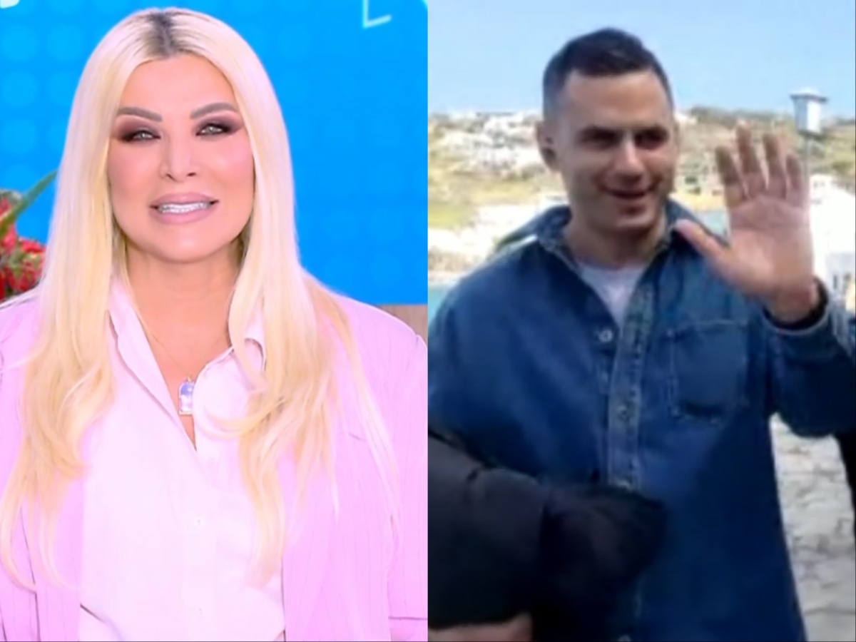 Κατερίνα Καινούργιου: Η κάμερα της εκπομπής της «τσάκωσε» τον Παναγιώτη Κουτσουμπή στη Μύκονο – «Είναι με άνδρες βλέπω, εντάξει»