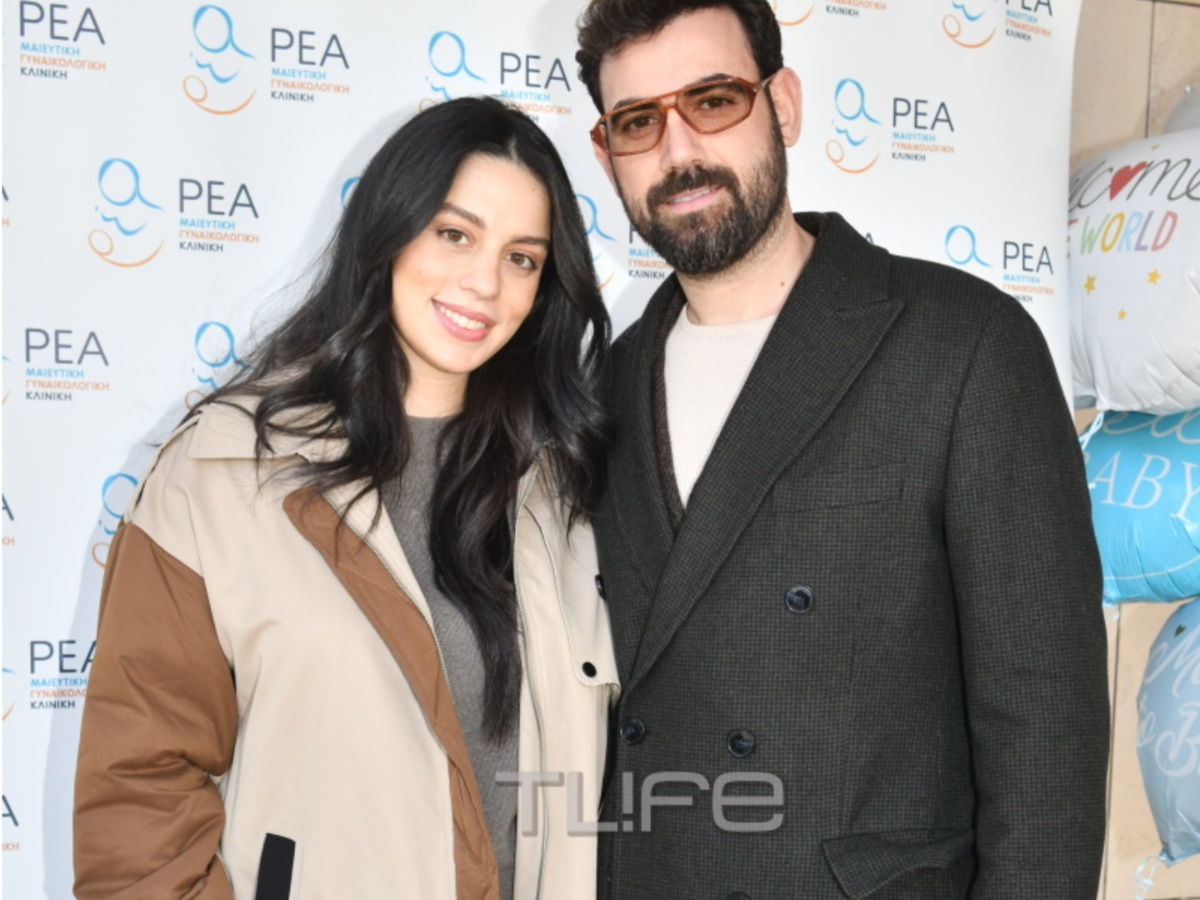 Νίκος Πολυδερόπουλος – Βαλασία Συμιακού: Εξιτήριο από το μαιευτήριο με τον νεογέννητο γιο τους – Φωτογραφίες TLIFE