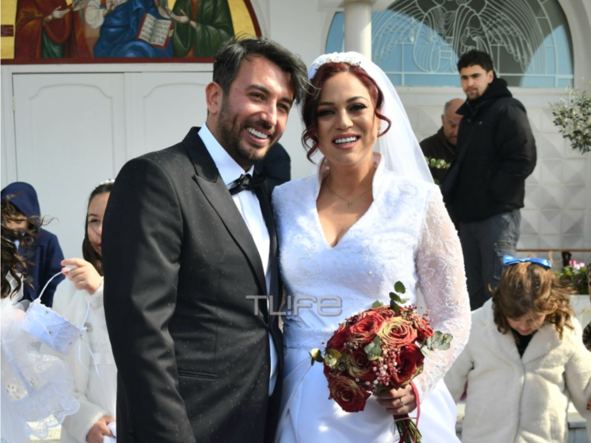 Παντρεύτηκαν η Μπάγια Αντωνοπούλου και ο Νίκος Κώτσης λιγο πριν γίνουν γονείς για πρώτη φορά – Αποκλειστικές Φωτογραφίες