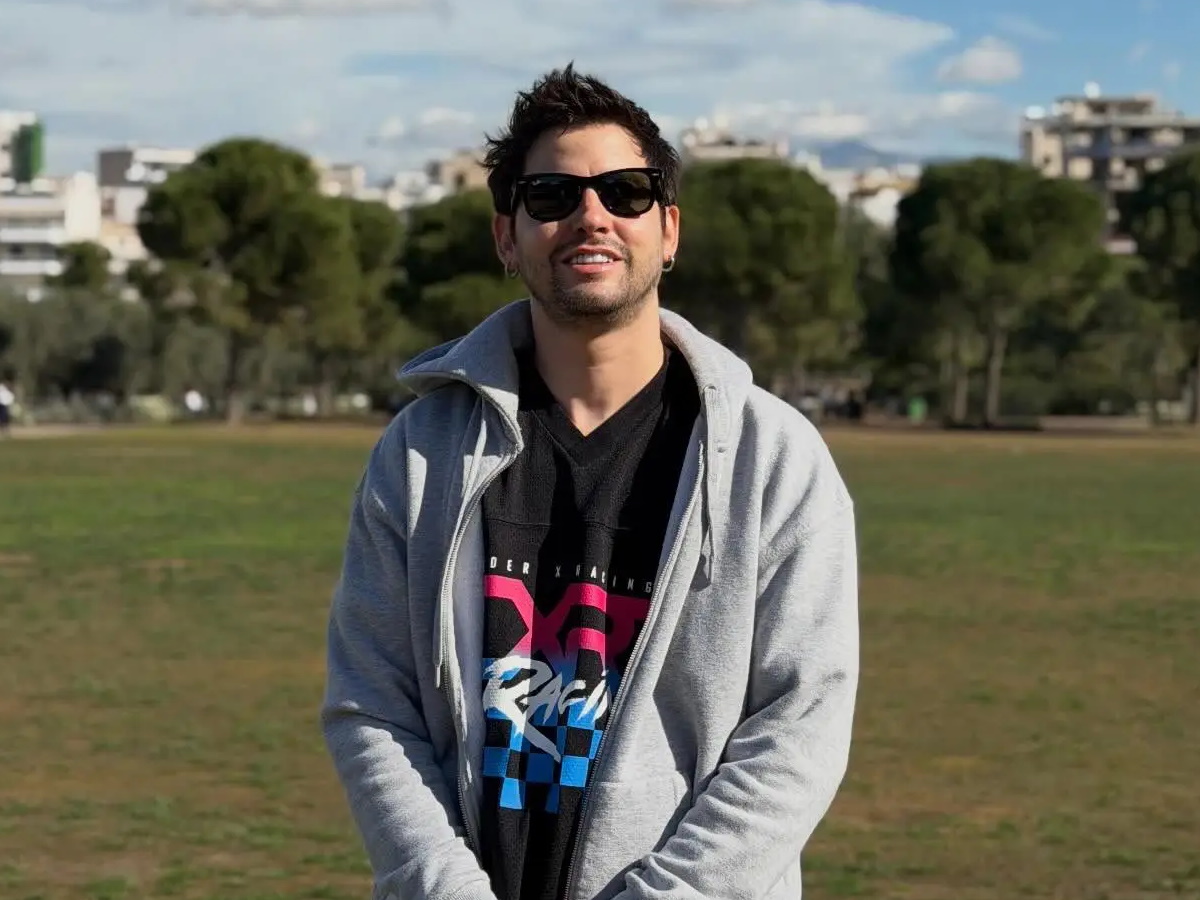 Αναστάσιος Ράμμος: Βόλτα με την ενός μήνα κόρη του – Φωτογραφίες