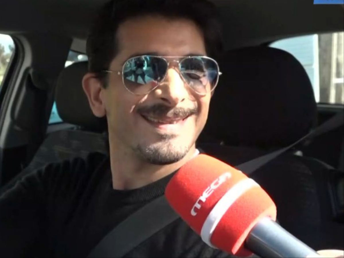 Χρήστος Σπανός: Η πρώτη αντίδραση στην κάμερα μετά τις φήμες για τη συμμετοχή του στο YFSF