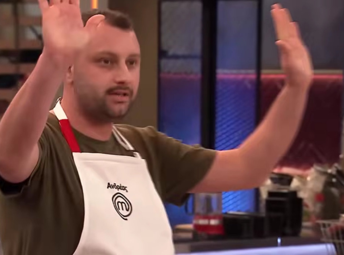Masterchef: Η επεισοδιακή είσοδος του Ανδρέα στην κουζίνα – Ζήτησε συγγνώμη από τους κριτές