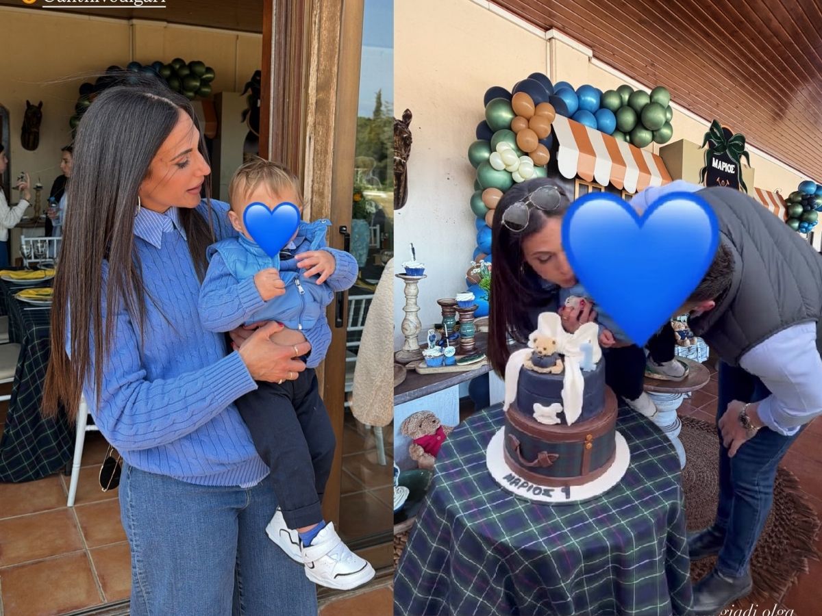 Ανθή Βούλγαρη – Κώστας Κωνσταντινίδης: Το πάρτι για τα πρώτα γενέθλια του γιου τους, Μάριου