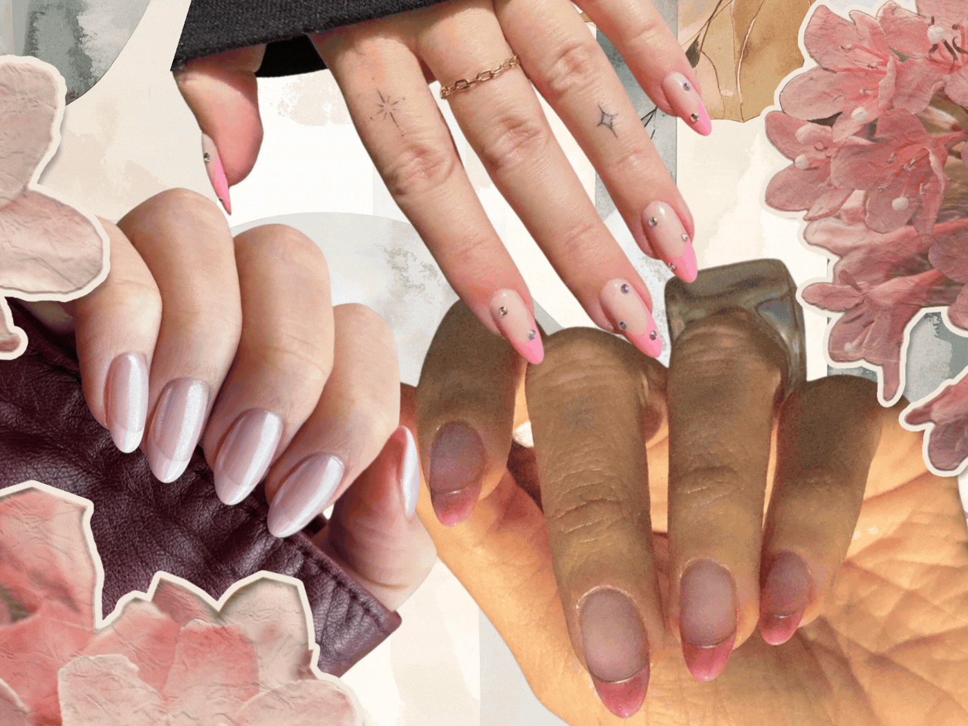 French manicure με ροζ twist: Είναι η νέα ανοιξιάτικη τάση έχει ρομαντική και girlie διάθεση