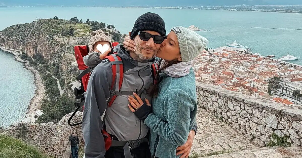 Εριέττα Κούρκουλου – Βύρωνας Βασιλειάδης: Απόδραση στο Ναύπλιο με τους γιους τους – Φωτογραφίες