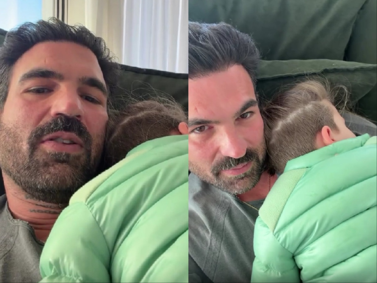 Δημήτρης Αλεξάνδρου: Η καθημερινότητα στο σπίτι με τον γιο του, Πάρη –  «Πλέον είναι το αυτοκολλητάκι μου»