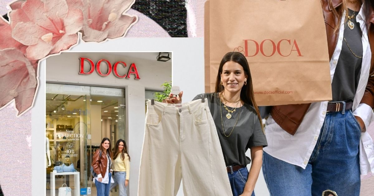 4 κομμάτια από τη DOCA που θα φορέσεις non stop όλο το μήνα και θα πάρεις μαζί σου και το Πάσχα!