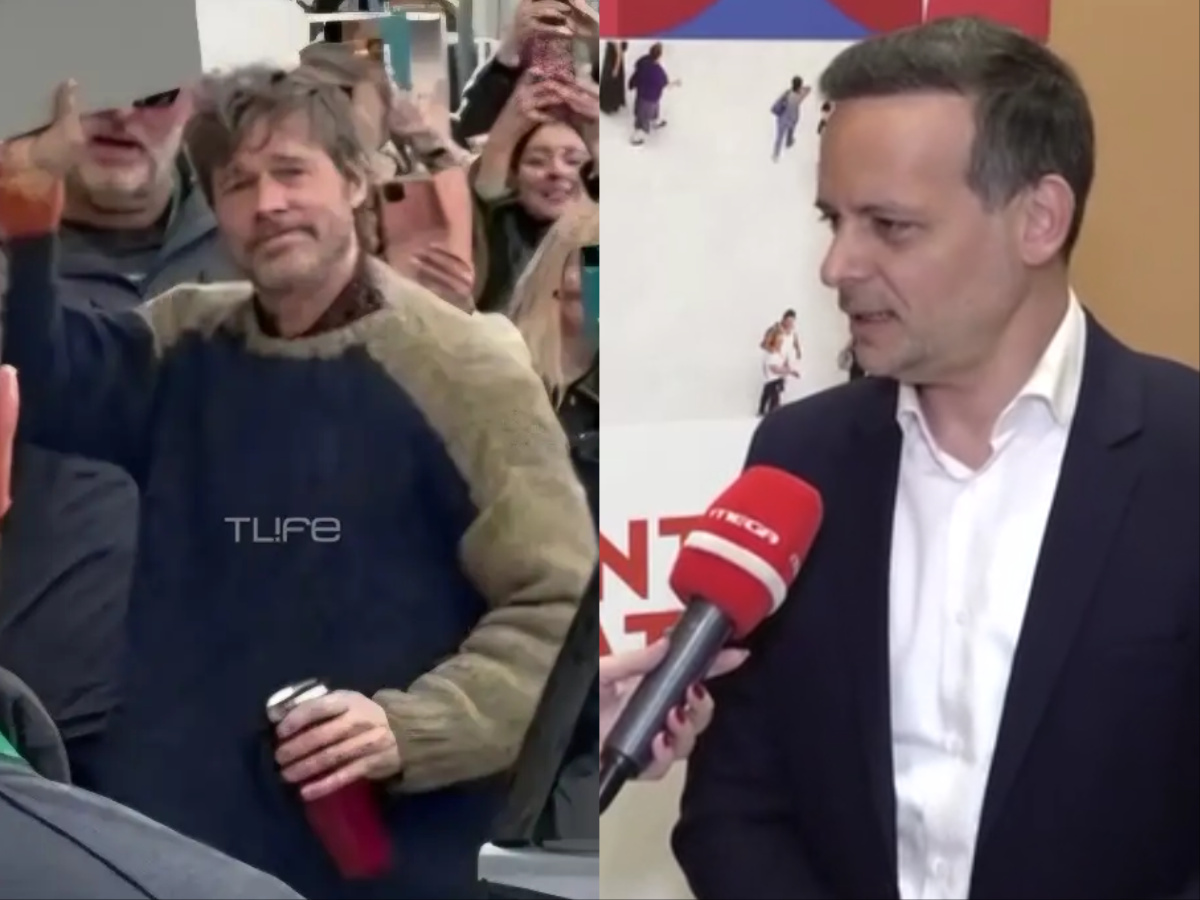 Χάρης Δούκας: «Δεν μπορώ να σας αποκαλύψω αν γνωρίστηκα με τον Μπραντ Πιτ»