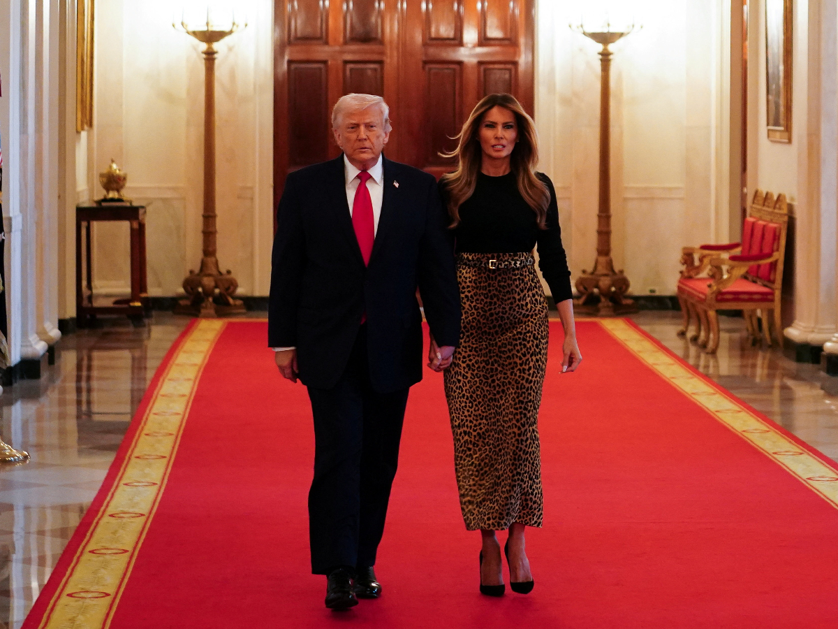 Leopard: Παραμένει ένα από τα πιο ευέλικτα μοτίβα και η Πρώτη Κυρία το γνωρίζει καλά