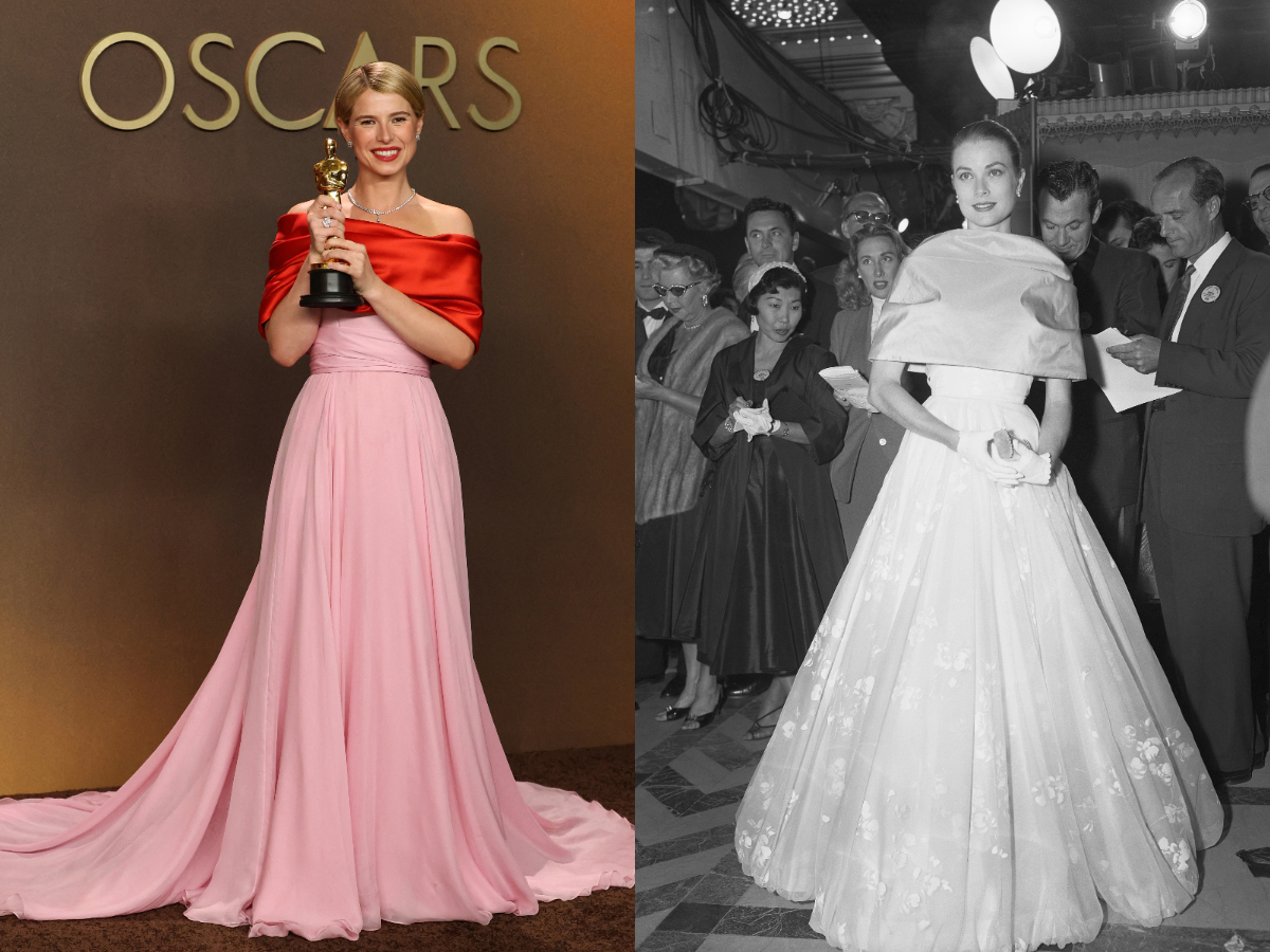 Η θρυλική Grace Kelly πίσω από το οσκαρικό φόρεμα της Jessie Buckley