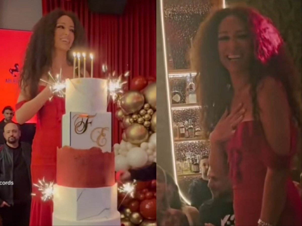 Ελένη Φουρέιρα: Το πάρτι – έκπληξη για τα γενέθλιά της – Βίντεο