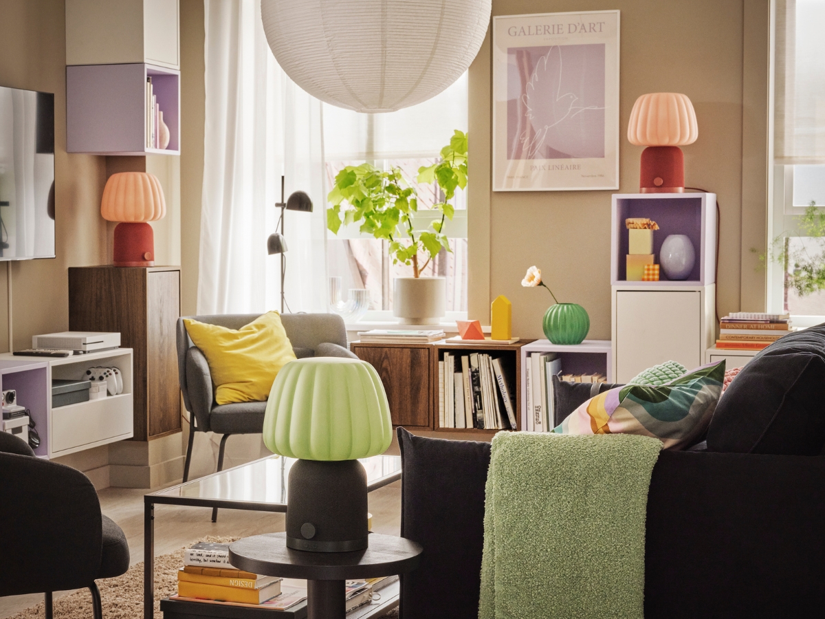 IΚΕΑ και Teklan μετατρέπουν τον φωτισμό και τον ήχο σε πολύχρωμα κομμάτια έκφρασης