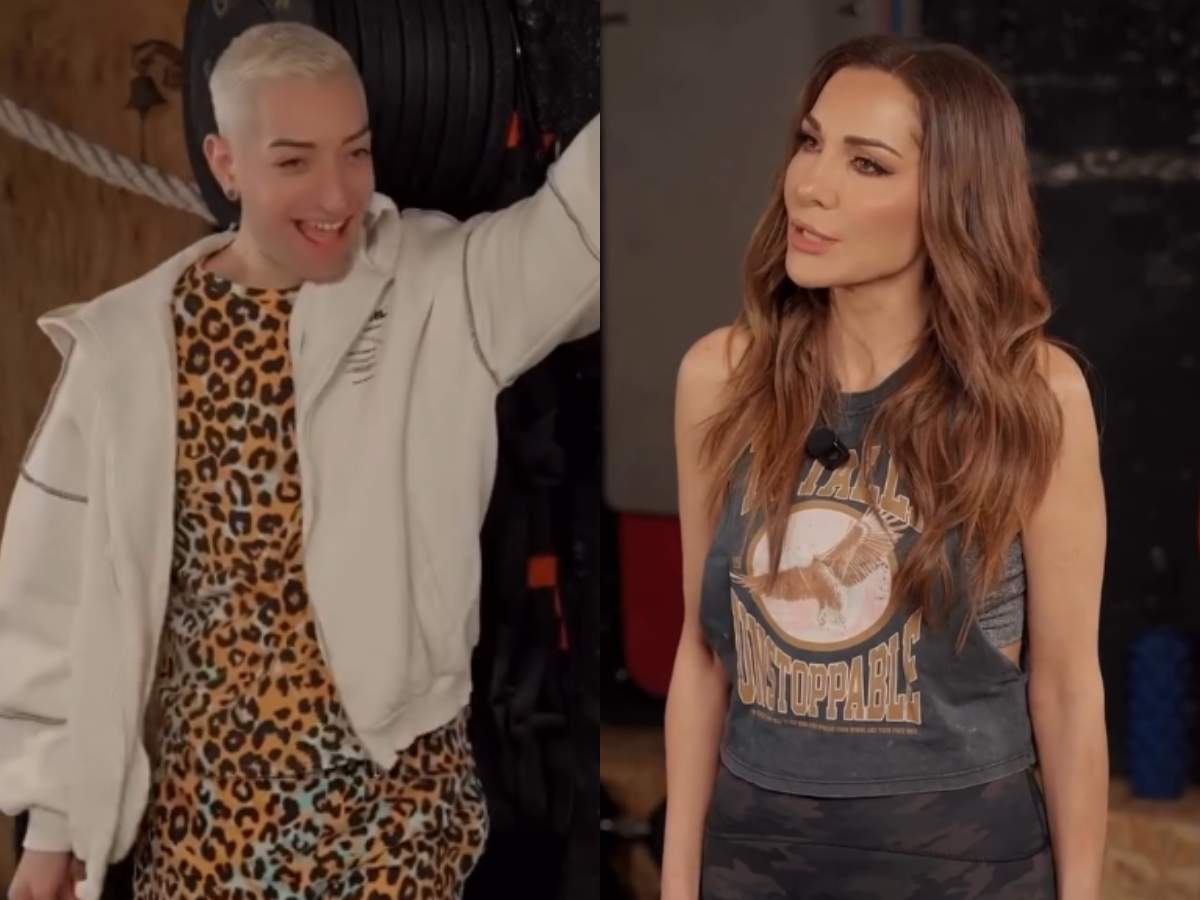 Η Δέσποινα Βανδή «γυμνάζει» τον Γιάννη Κατινάκη: «Στον άλλον κόσμο θα με στείλεις, κακούργα»