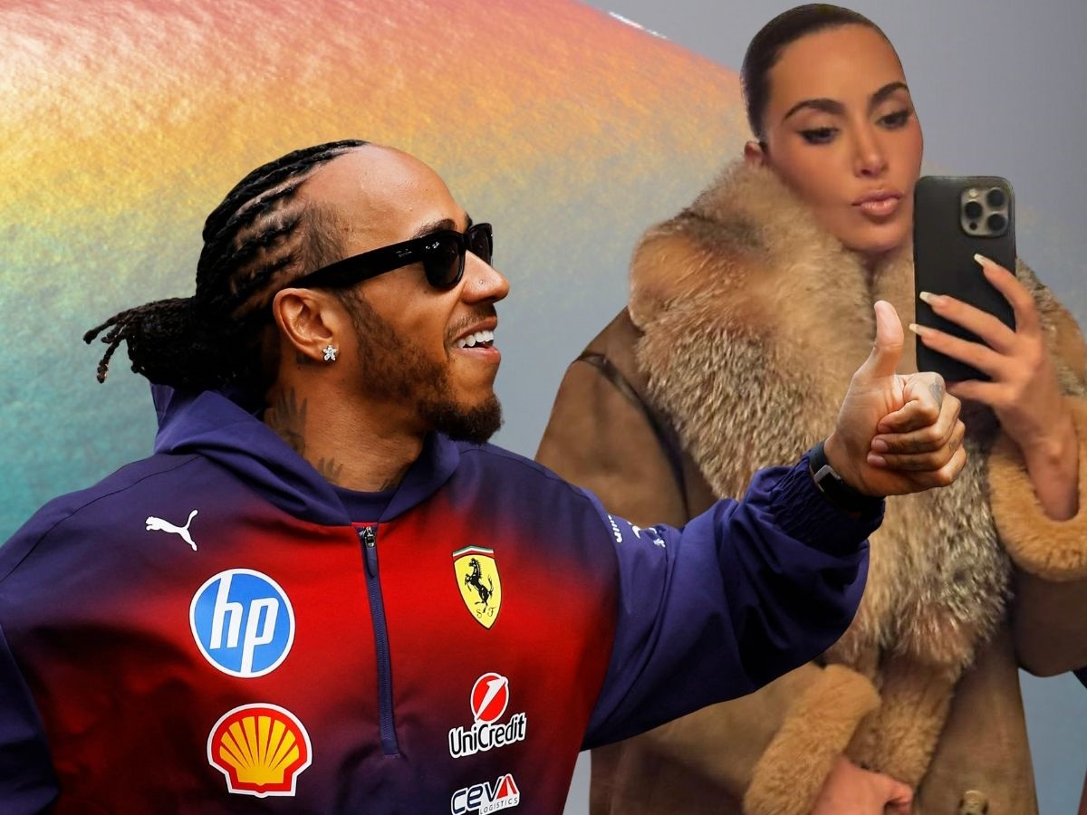 Κιμ Καρντάσιαν: Η εμφάνιση με τα τρία της παιδιά στο πλευρό του Λιούις Χάμιλτον – Βίντεο