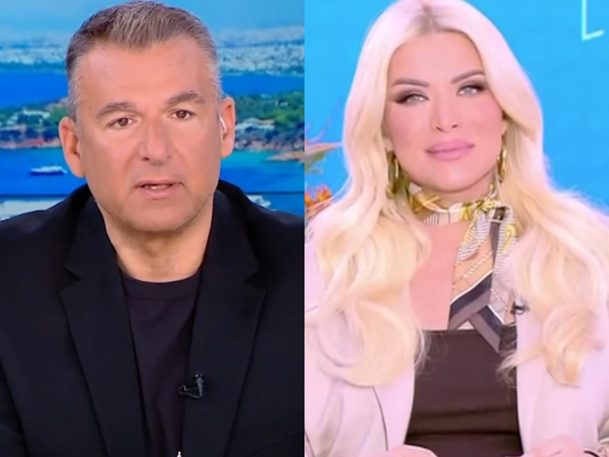 Γιώργος Λιάγκας: «Αν η Κατερίνα Καινούργιου είπε για τη συγκεκριμένη παρουσιάστρια που φαντάζομαι, ούτε εμένα μου αρέσει»