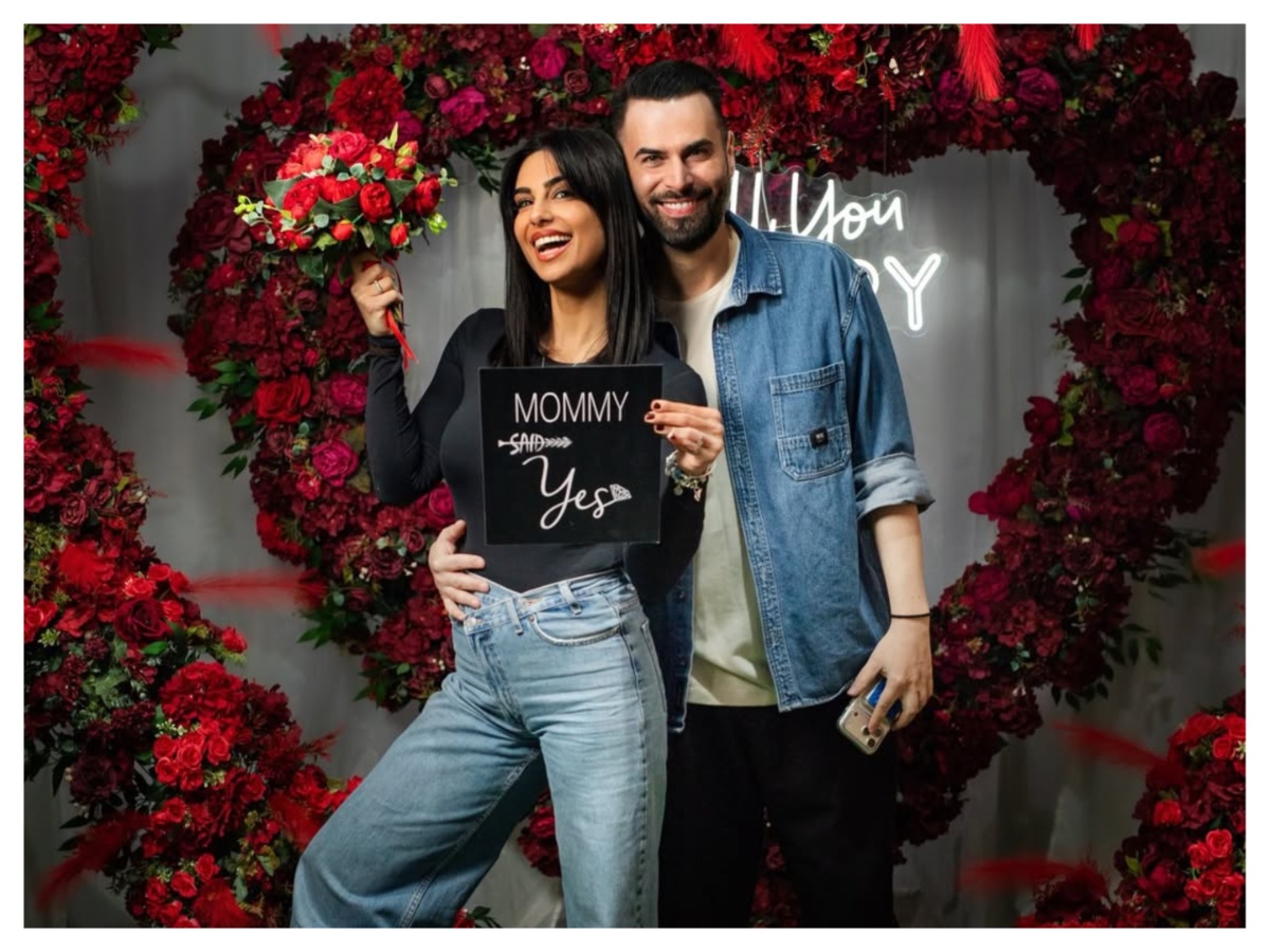 Γιώργος Παπαδόπουλος – Γαλάτεια Βασιλειάδη: Φωτογραφίες από την πρόταση γάμου με τα παιδιά τους