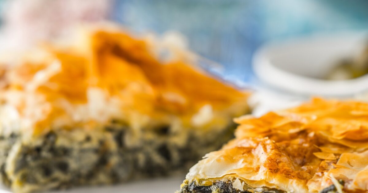 Συνταγή για νηστίσιμη σπανακόπιτα