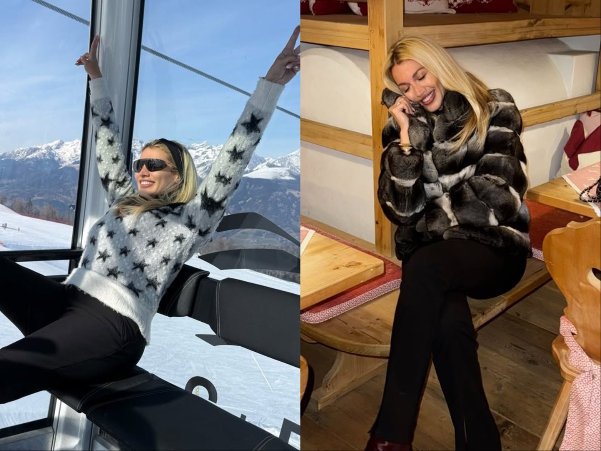 Κωνσταντίνα Σπυροπούλου: Η απόδραση στα χιόνια με φίλους, το κάλεσμα γενεθλίων και οι στιγμές στο σαλέ