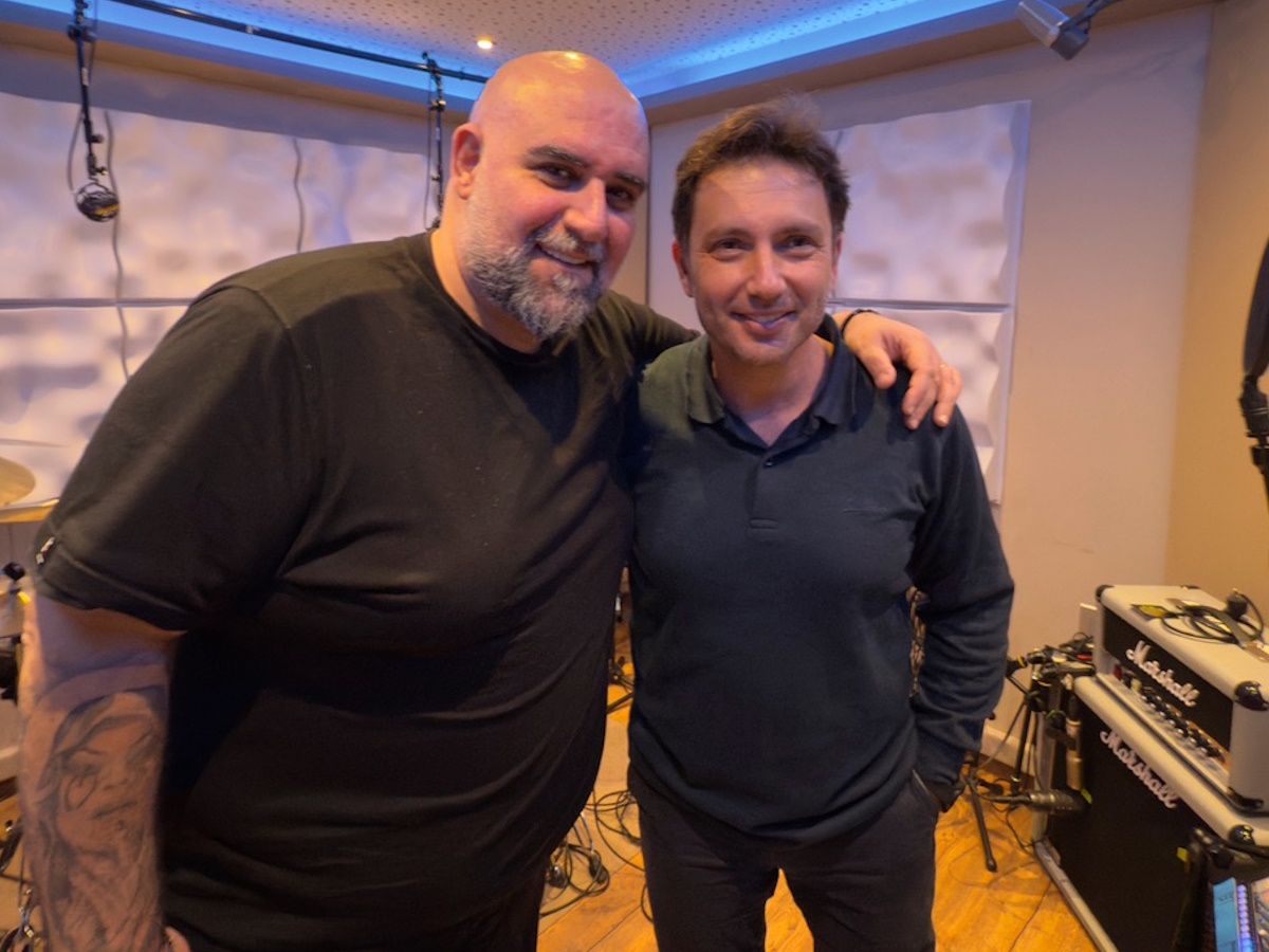 Δημήτρης Κανέλλος: Στο στούντιο ηχογράφησης με τον Λευτέρη Κιντάτο… για την απόλυτη λαϊκή μπαλάντα