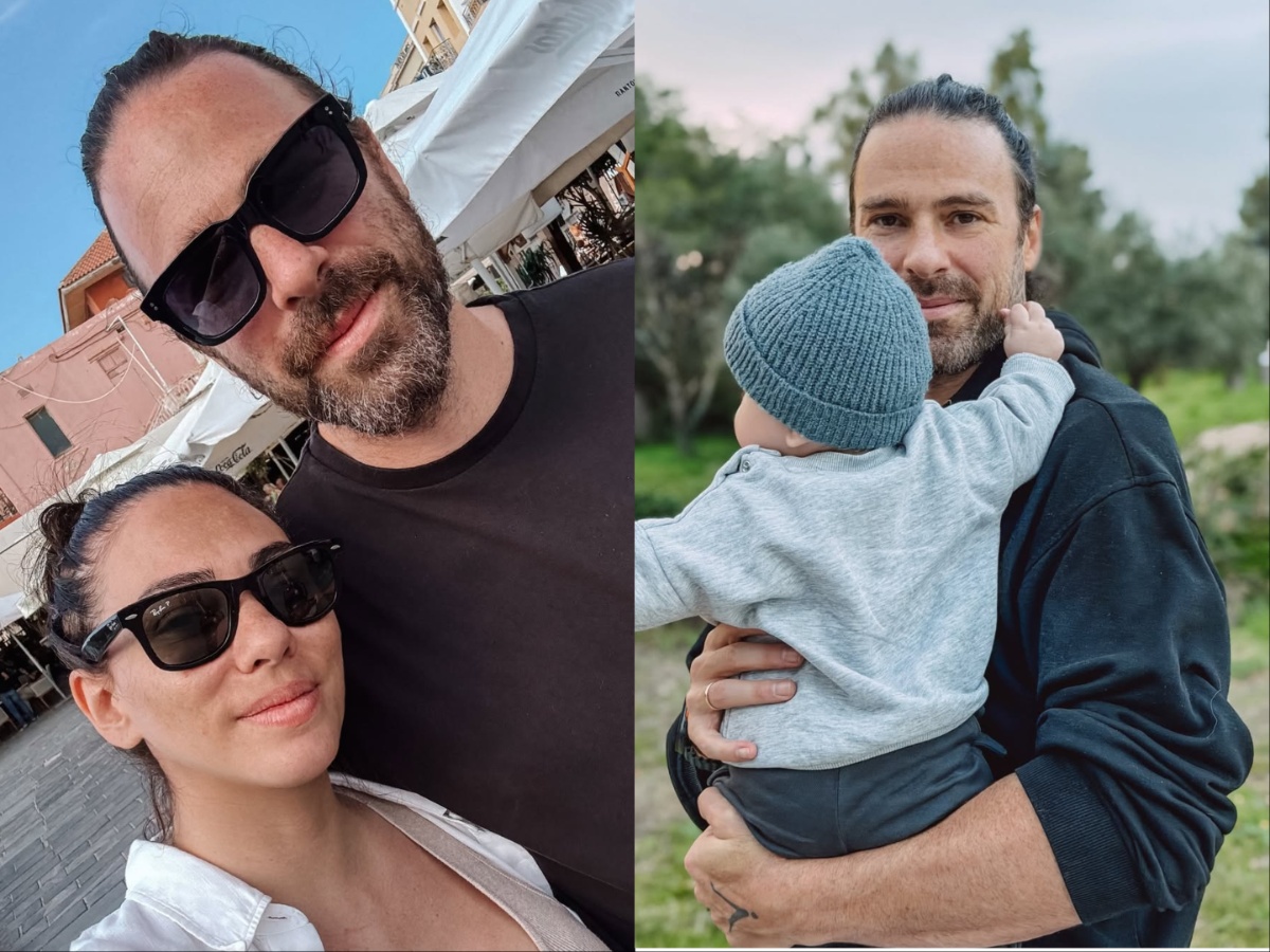 Ευρυδίκη Βαλαβάνη: Το βίντεο με τον Γρηγόρη Μόργκαν και τον 8 μηνών γιο τους