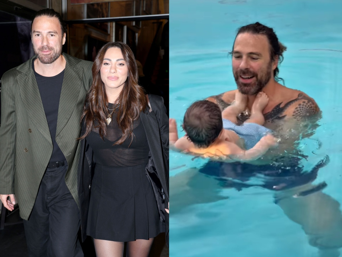Γρηγόρης Μόργκαν: «Η πατρότητα είναι δύσκολη, σε δοκιμάζει, σε ταπεινώνει» – Το βίντεο με τον 7 μηνών γιο του στην πισίνα