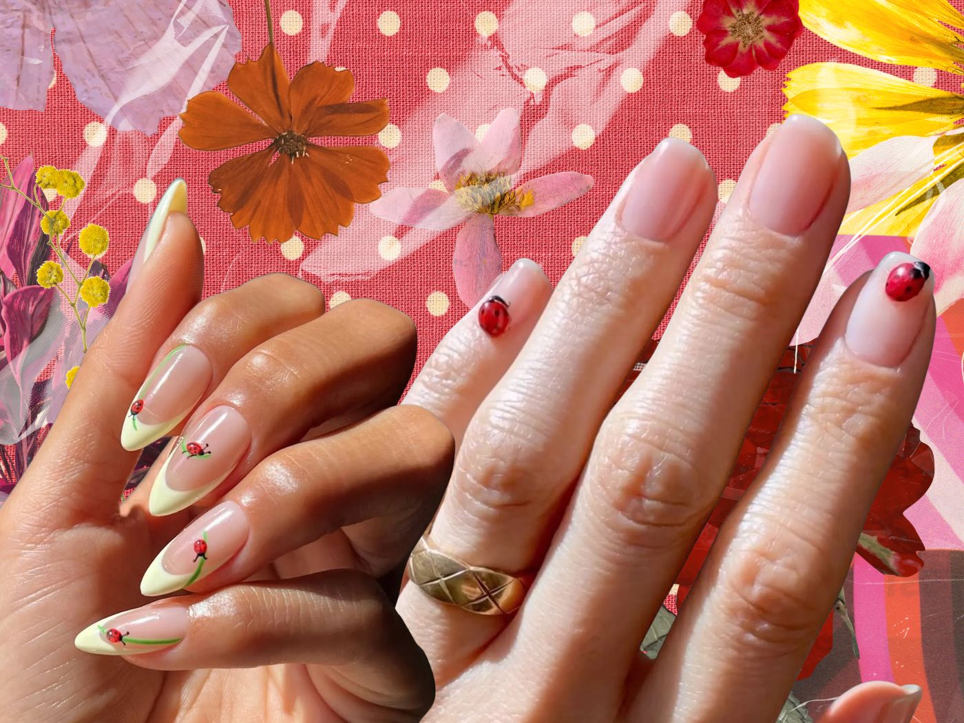 Ladybug nails: Με αυτό το μανικιούρ θα υποδεχτείς τον Μάιο