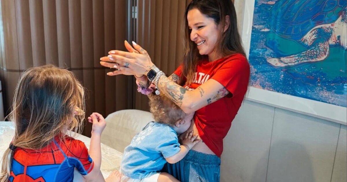 Εριέττα Κούρκουλου: Οι φωτογραφίες από το Πάσχα στην Κέρκυρα με τα παιδιά της