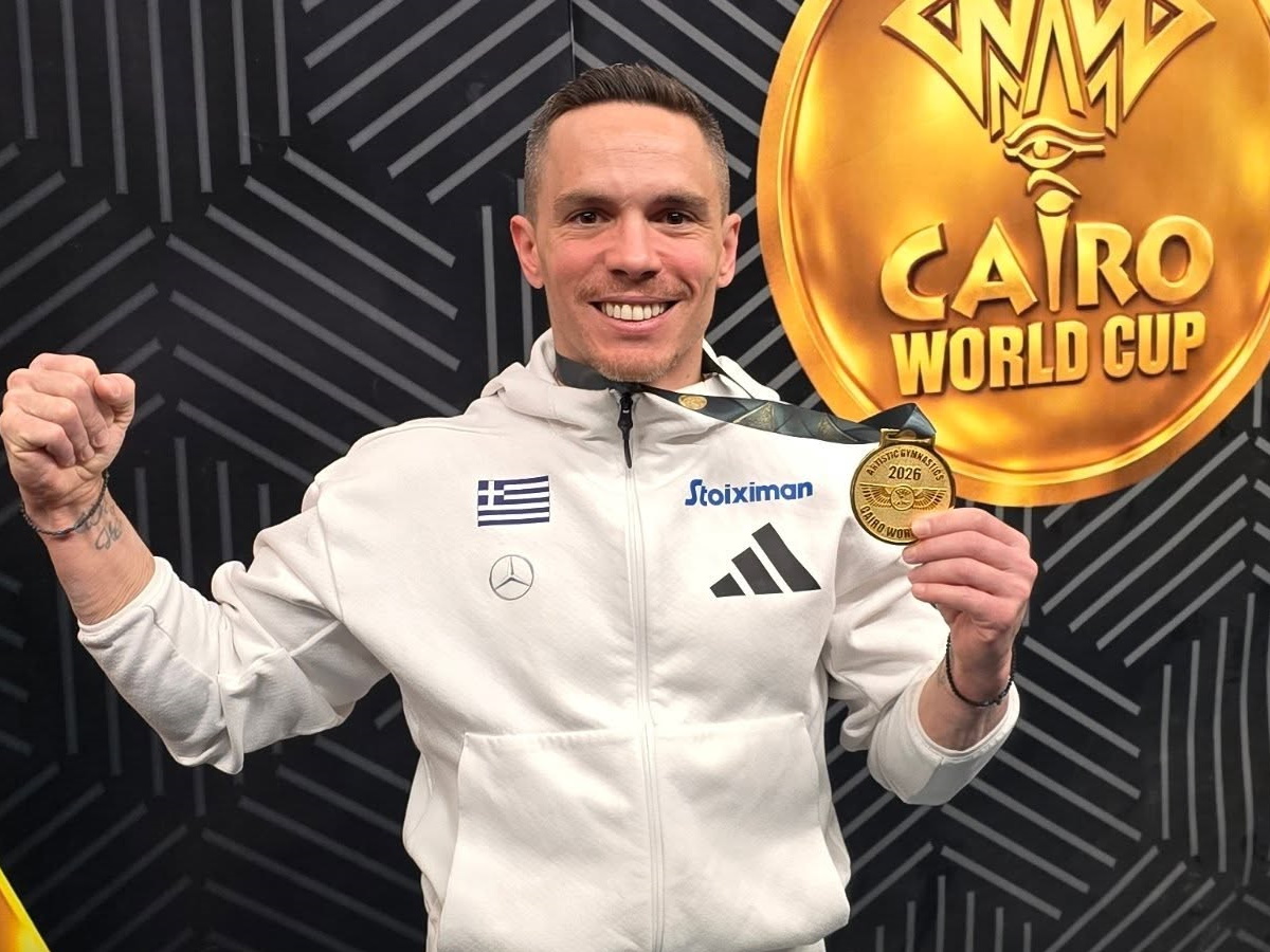 Λευτέρης Πετρούνιας: Κατέκτησε το χρυσό μετάλλιο στους κρίκους στο Κάιρο World Cup