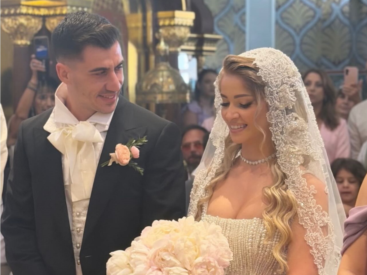 Φειδίας Παναγιώτου – Στυλιάνα Αβερκίου: Οι πρώτες εικόνες από τον γάμο τους αλά… Bridgerton