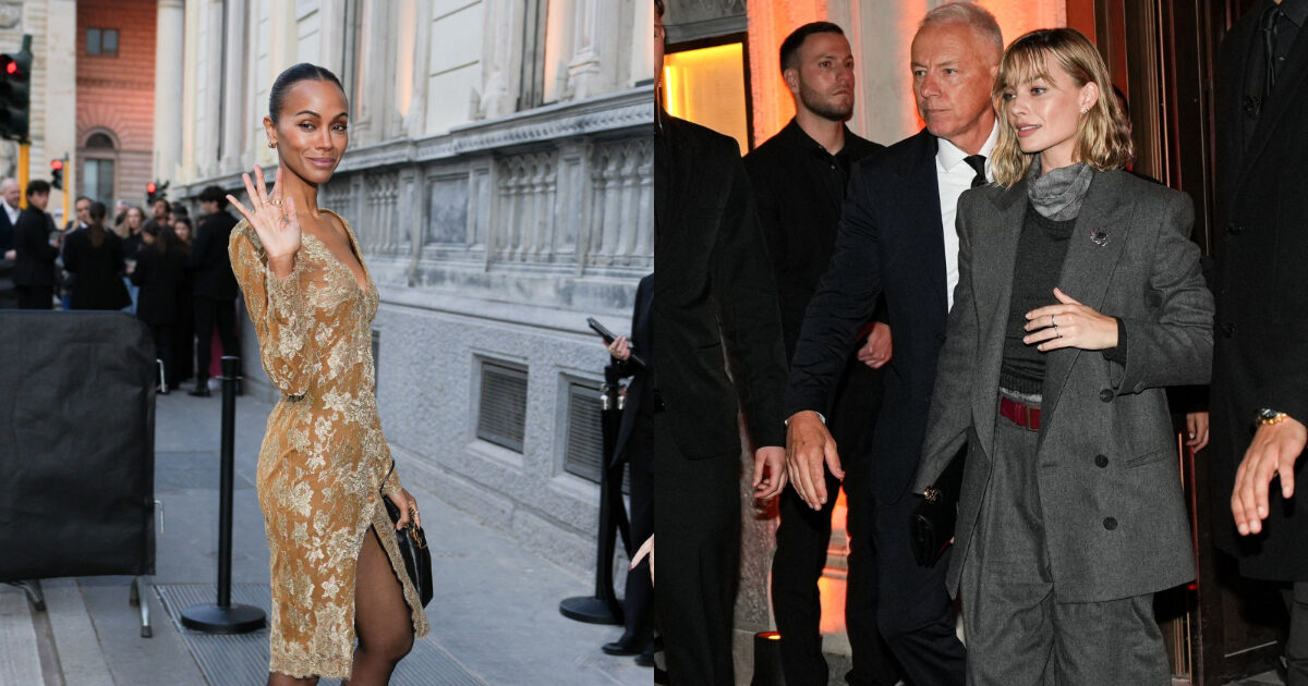 Margot Robbie vs Zoe Saldana: Με πολύ διαφορετικό στυλ στο ίδιο event – Εσύ ποιο look διαλέγεις;