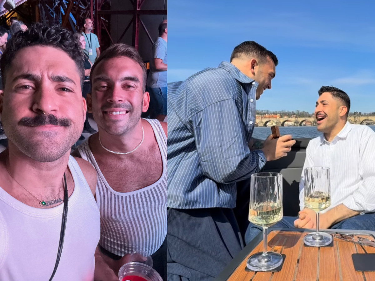 Ιάσονας Μανδηλάς: Έκανε πρόταση γάμου στον σύντροφό του – Το ρομαντικό βίντεο στην Πράγα