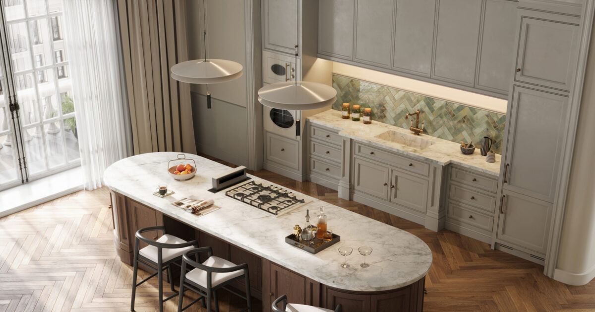 Quiet luxury στην κουζίνα: Η τάση που κάνει το δωμάτιο να “αναπνέει”