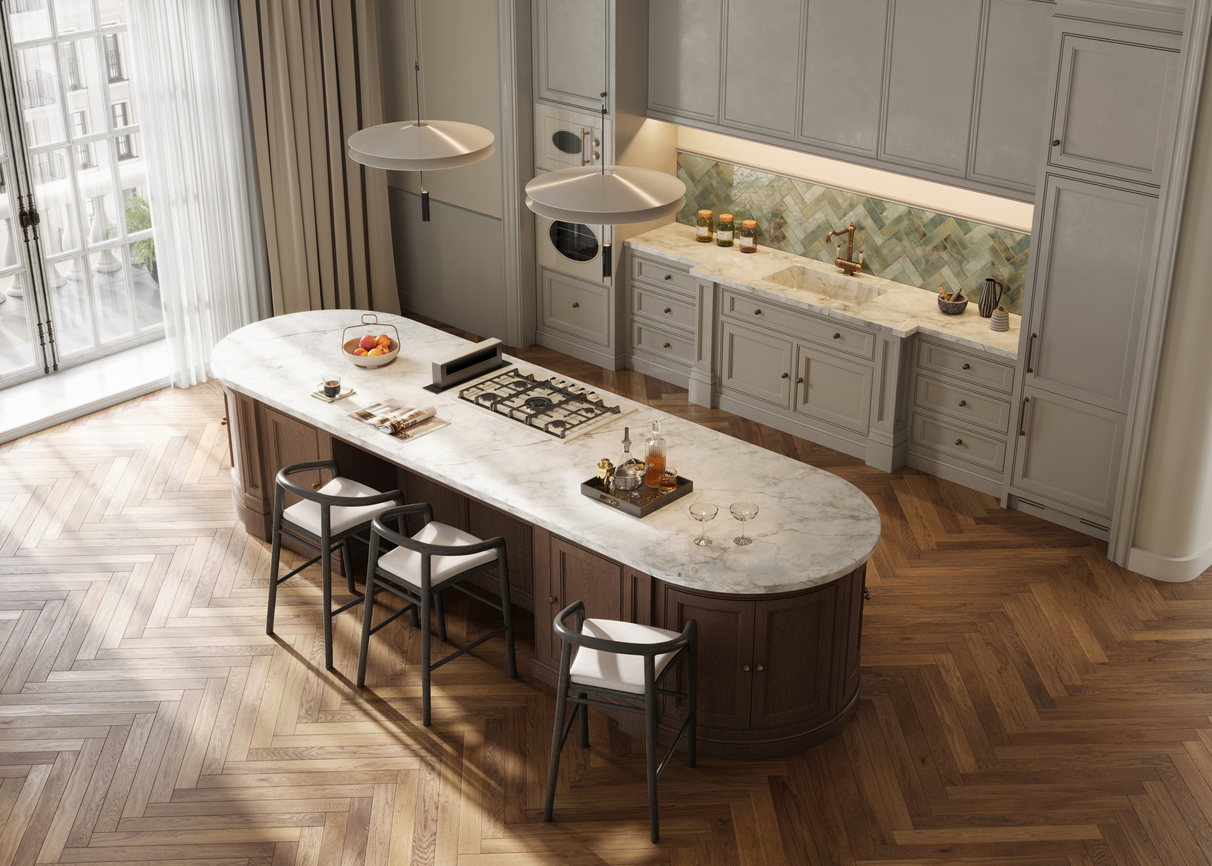 Quiet luxury στην κουζίνα: Η τάση που κάνει το δωμάτιο να “αναπνέει”