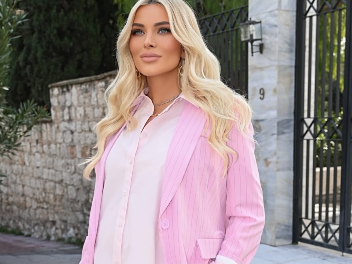 Κατερίνα Καινούργιου: Η πρώτη έξοδος τρεις εβδομάδες μετά τη γέννηση της κόρης της